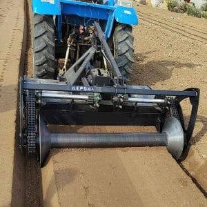 Single ridge forming machine